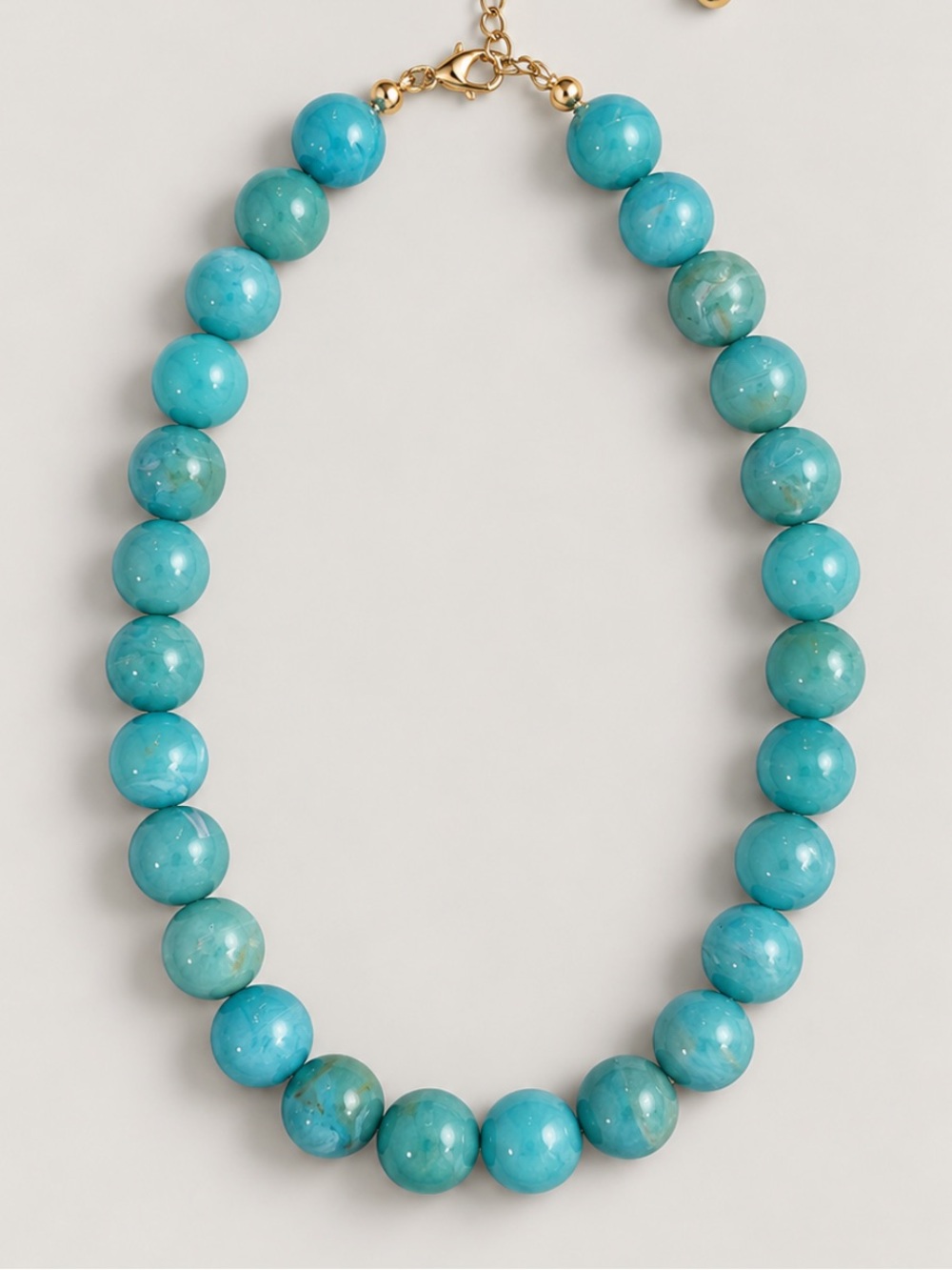 New! Turquoise Beaded Dopamine Necklace NWOT 4008